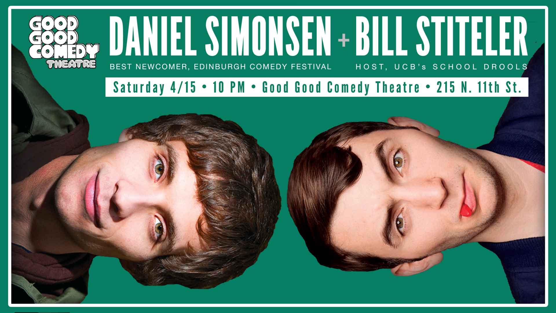 Daniel Simonsen + Bill Stiteler (in Philly from NYC)