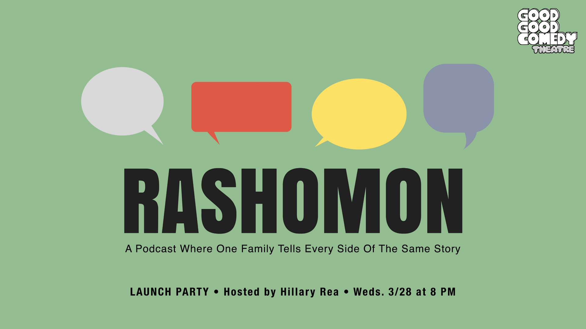 Rashomon Podcast Launch Party